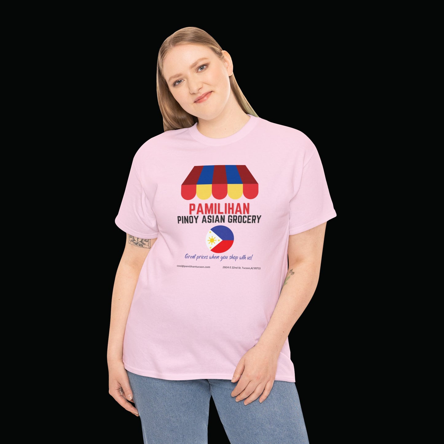 PAMILIHAN PINOY ASIAN GROCERY - Unisex Heavy Cotton Tee