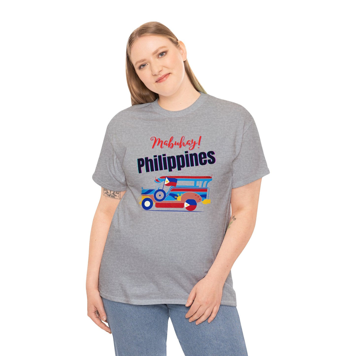 MABUHAY PHILIPPINES JEEPNEY 2 - Heavy Cotton Tee