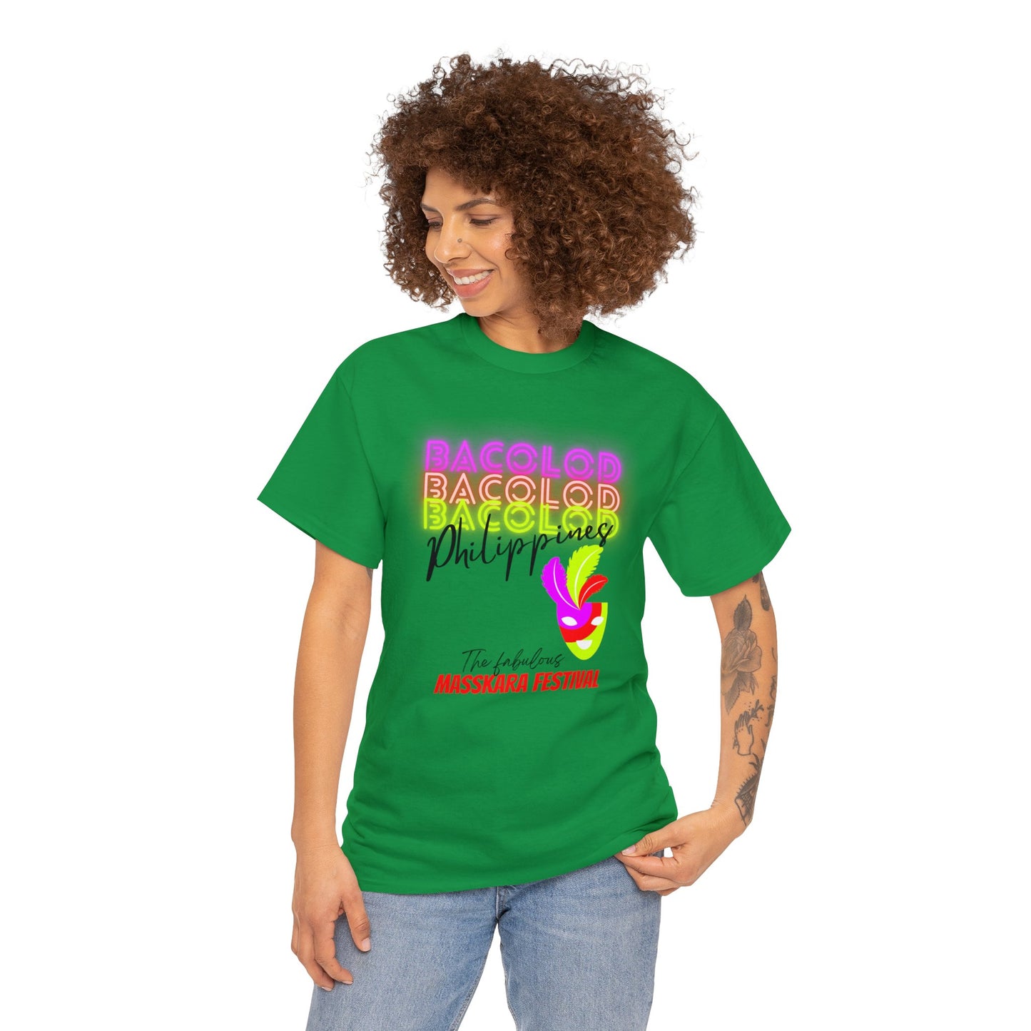 BACOLOD PHILIPPINES - Unisex Heavy Cotton Tee