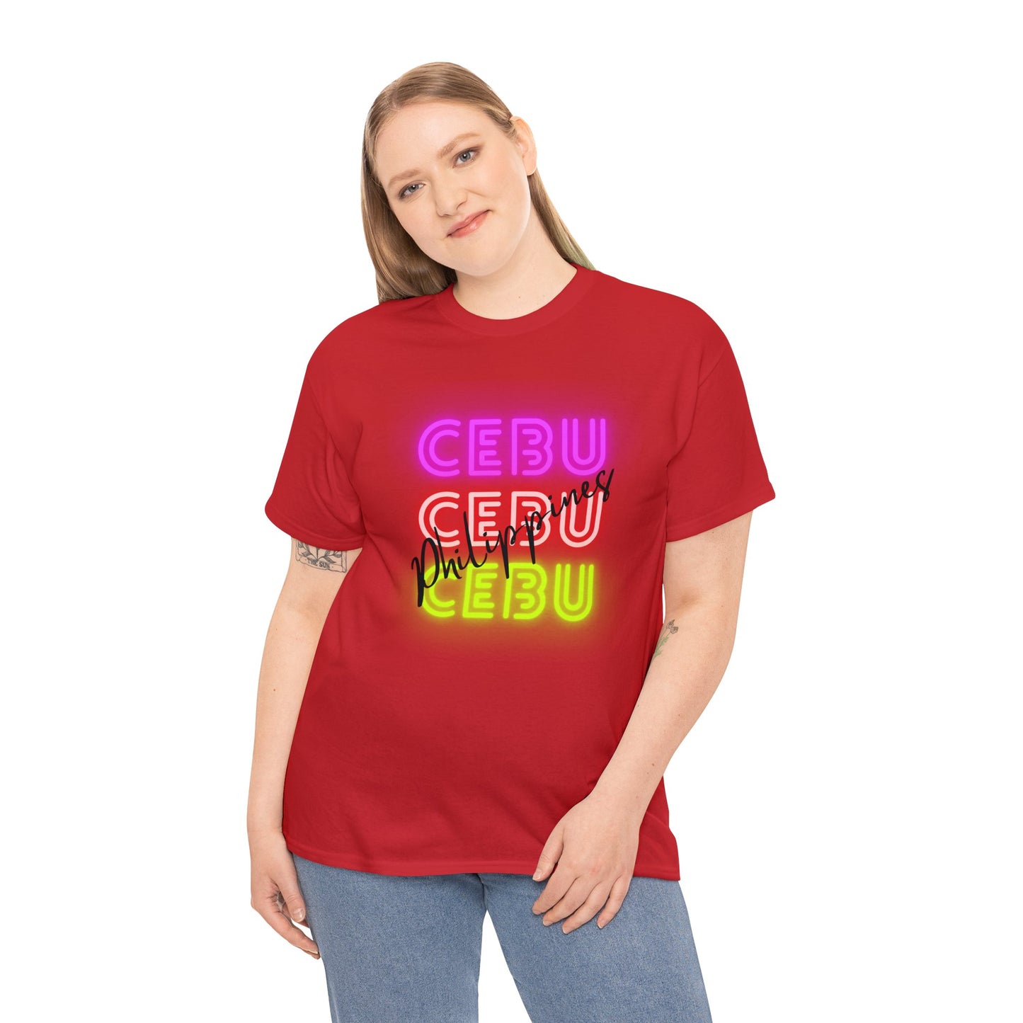 CEBU PHILIPPINES - Unisex Heavy Cotton Tee