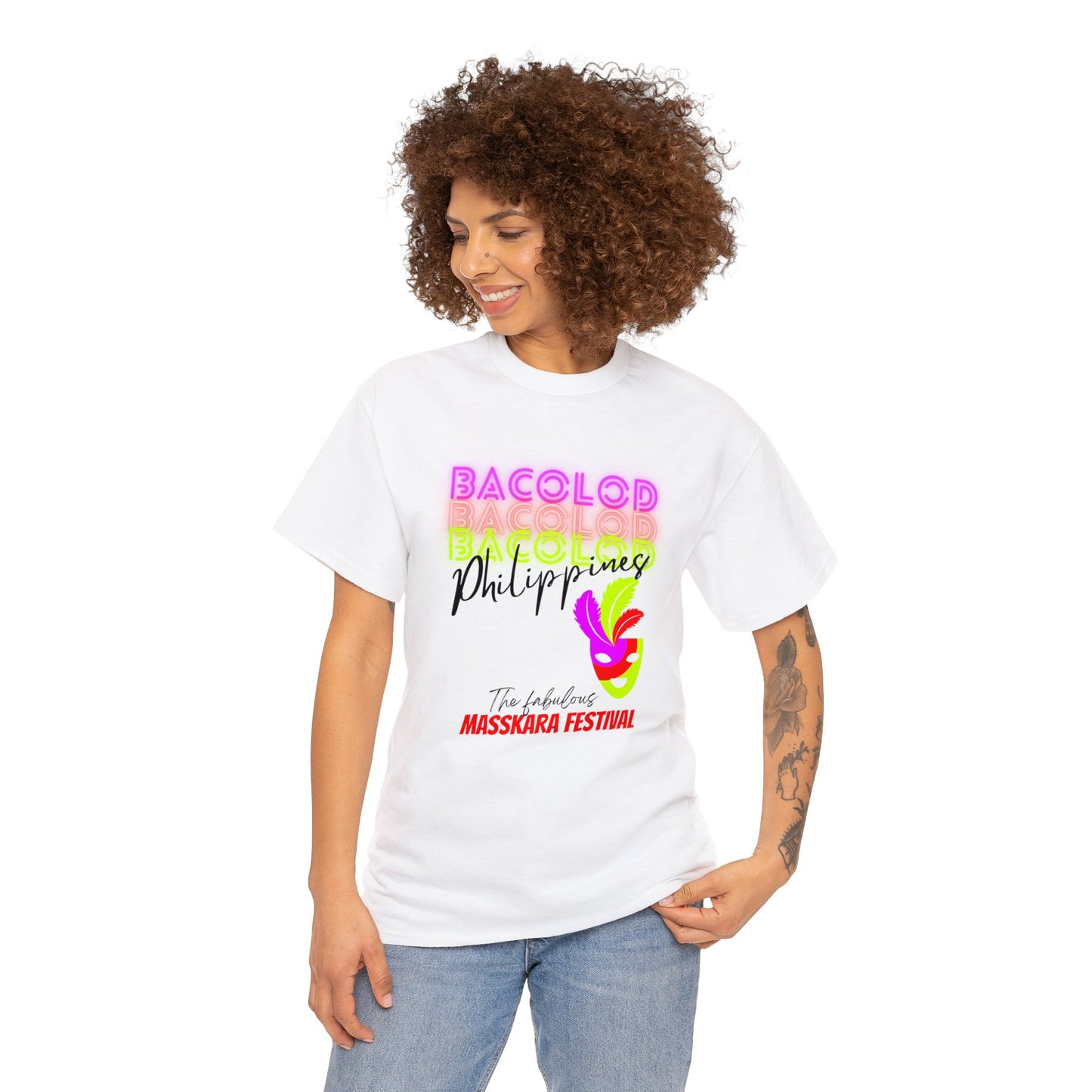 BACOLOD PHILIPPINES - Unisex Heavy Cotton Tee