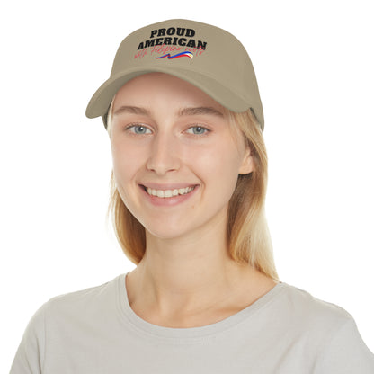 PROUD AMERICAN - Low Profile Baseball Cap