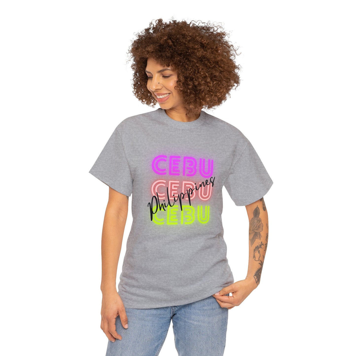 CEBU PHILIPPINES - Unisex Heavy Cotton Tee