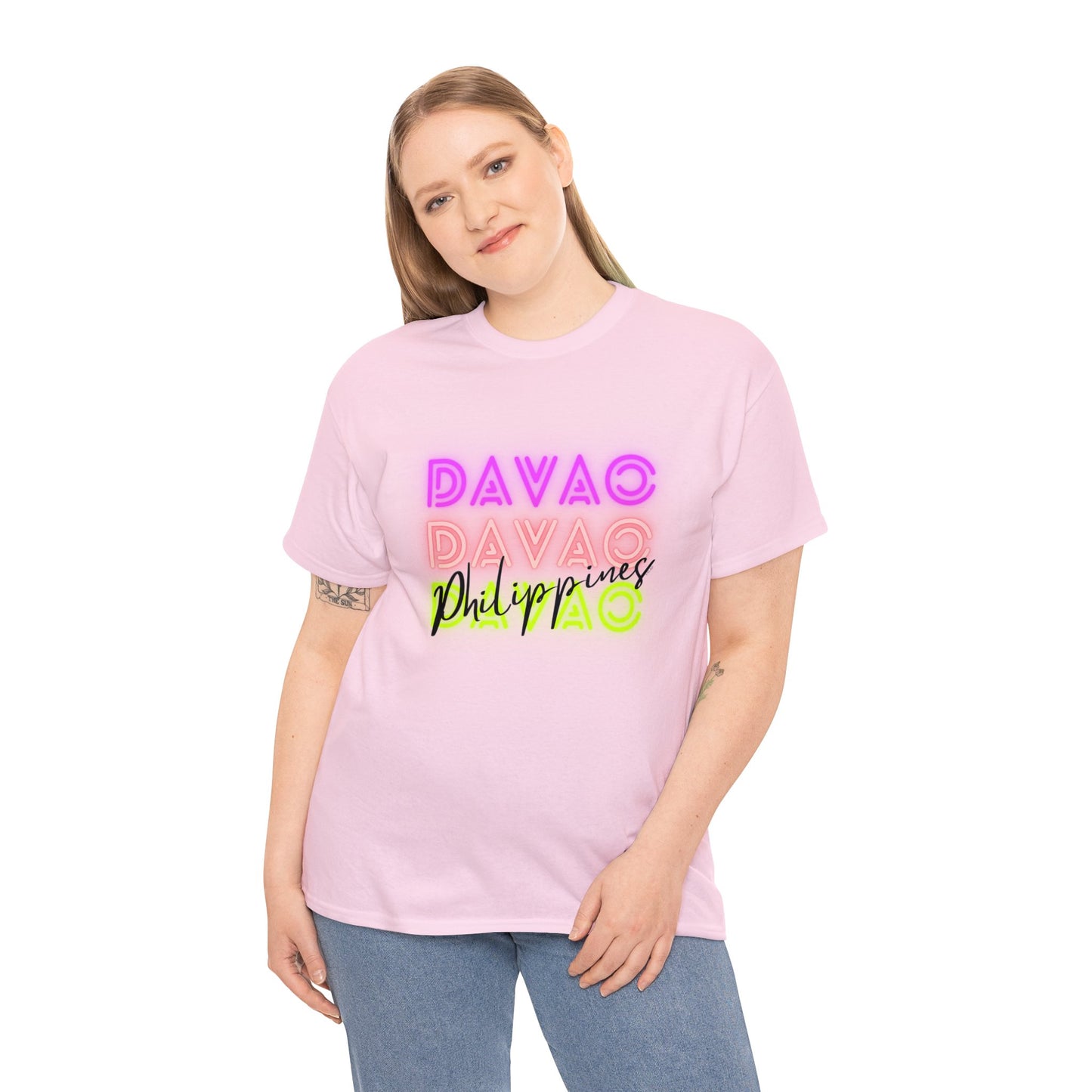 DAVAO PHILIPPINES - Unisex Heavy Cotton Tee