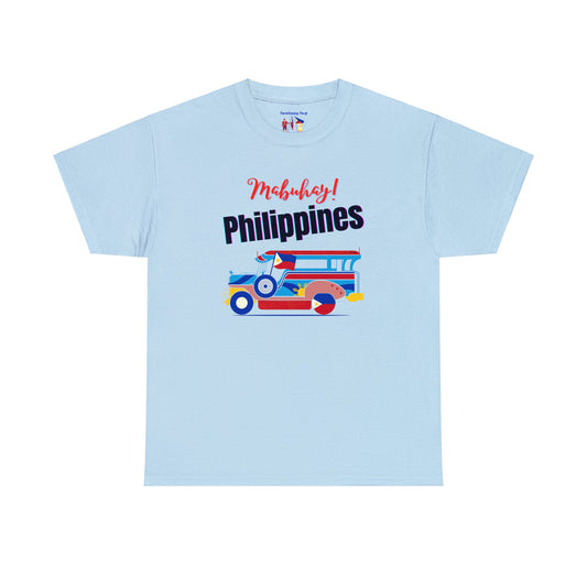 MABUHAY PHILIPPINES JEEPNEY 2 - Heavy Cotton Tee