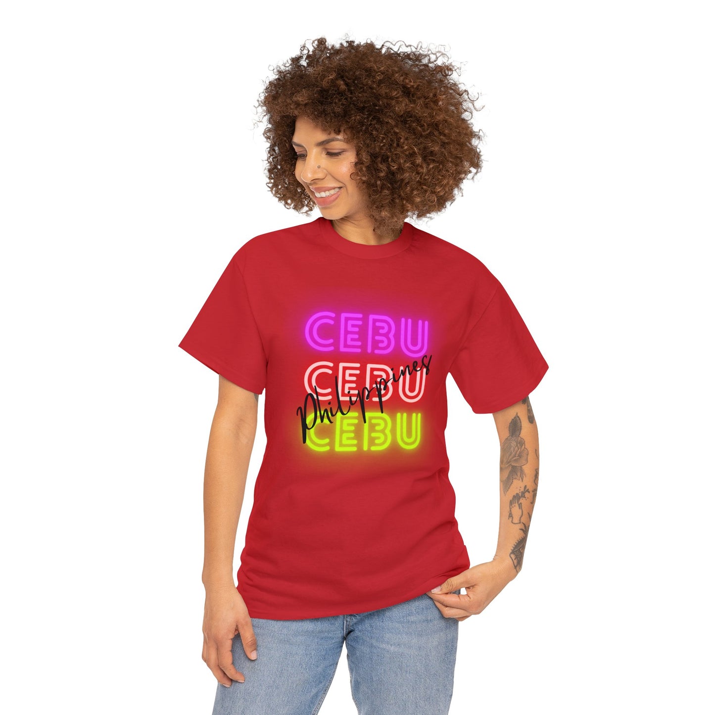 CEBU PHILIPPINES - Unisex Heavy Cotton Tee