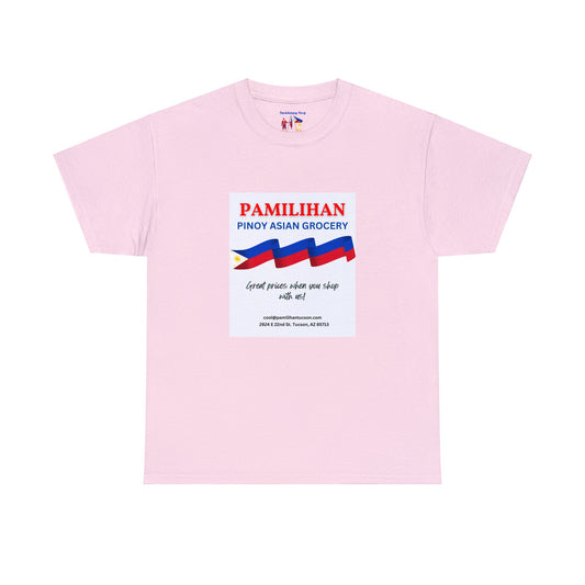 PAMILIHAN PINOY ASIAN GROCERY 2 - Unisex Heavy Cotton Tee